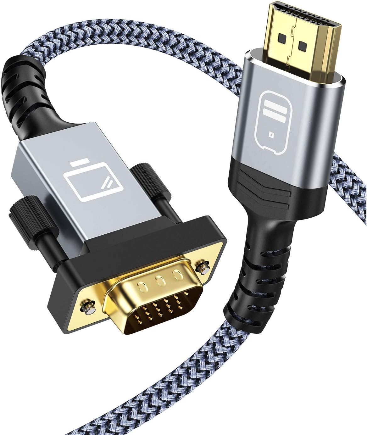 CableCreation Displayport A VGA Cable De 6 Pies Cable DP A VGA Chapado