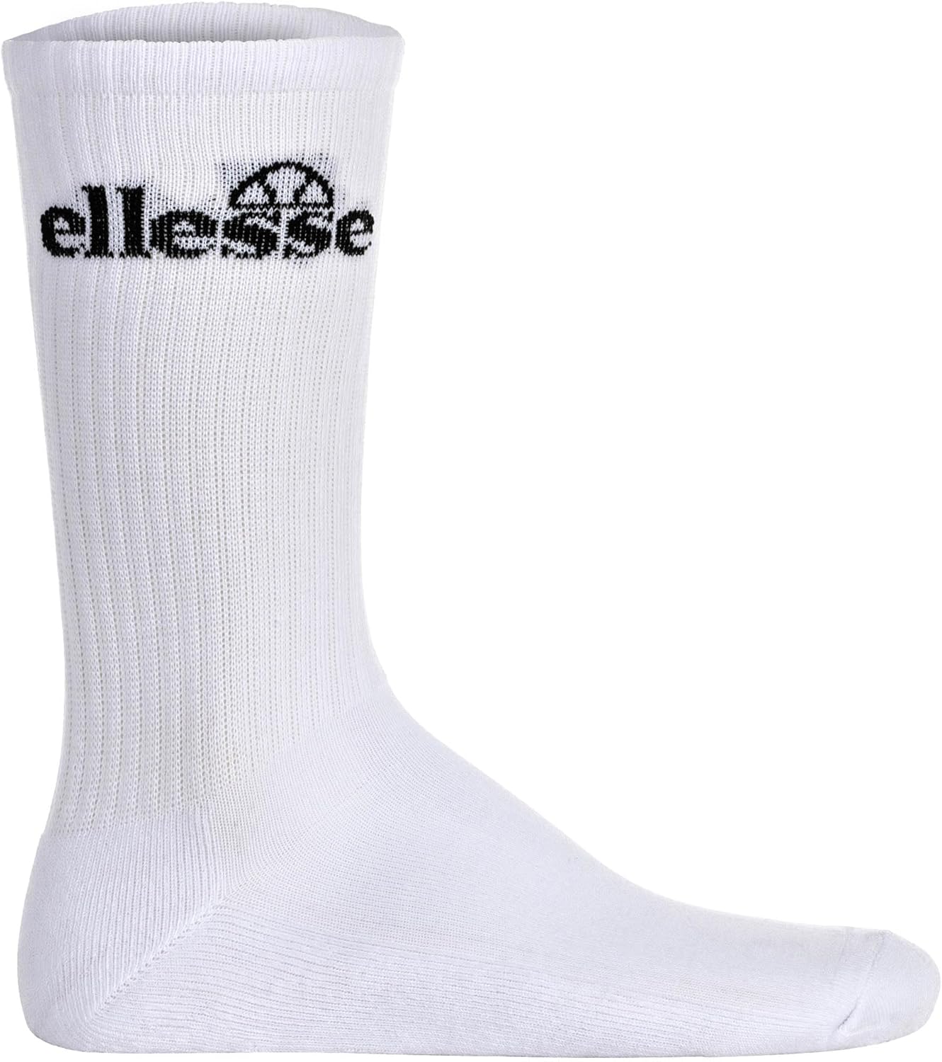 Ellesse 3 Pack Crew Socks Blue/White | Skipper Bar