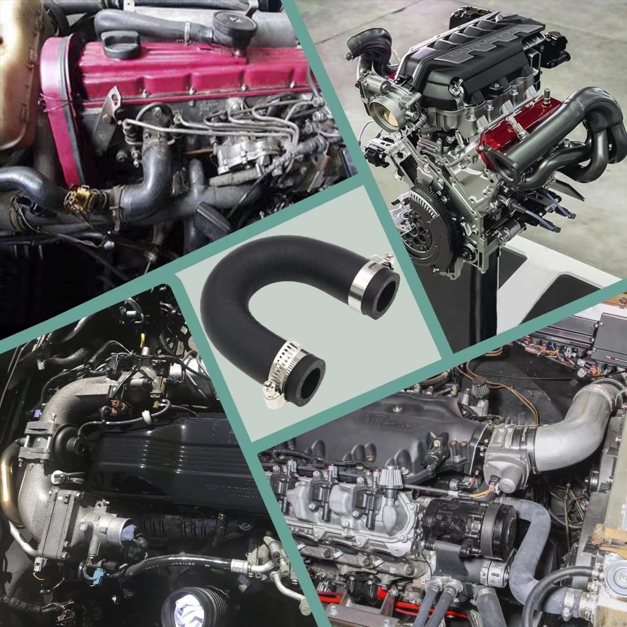 BLACK LS HEATER Core Coolant Crossover Fit For LS And LT Series Engine - View #10