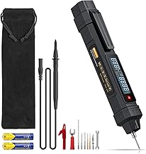 Neoteck 3-in-1 Multimetro Digitale a Stilo con NCV e Sequenza di Fase, 6000 Conteggi TRMS, Rilevamento Auto AC/DC, Tensione, Resistenza, Capacità, Frequenza - Portatile per Elettricisti e Uso Domestic
