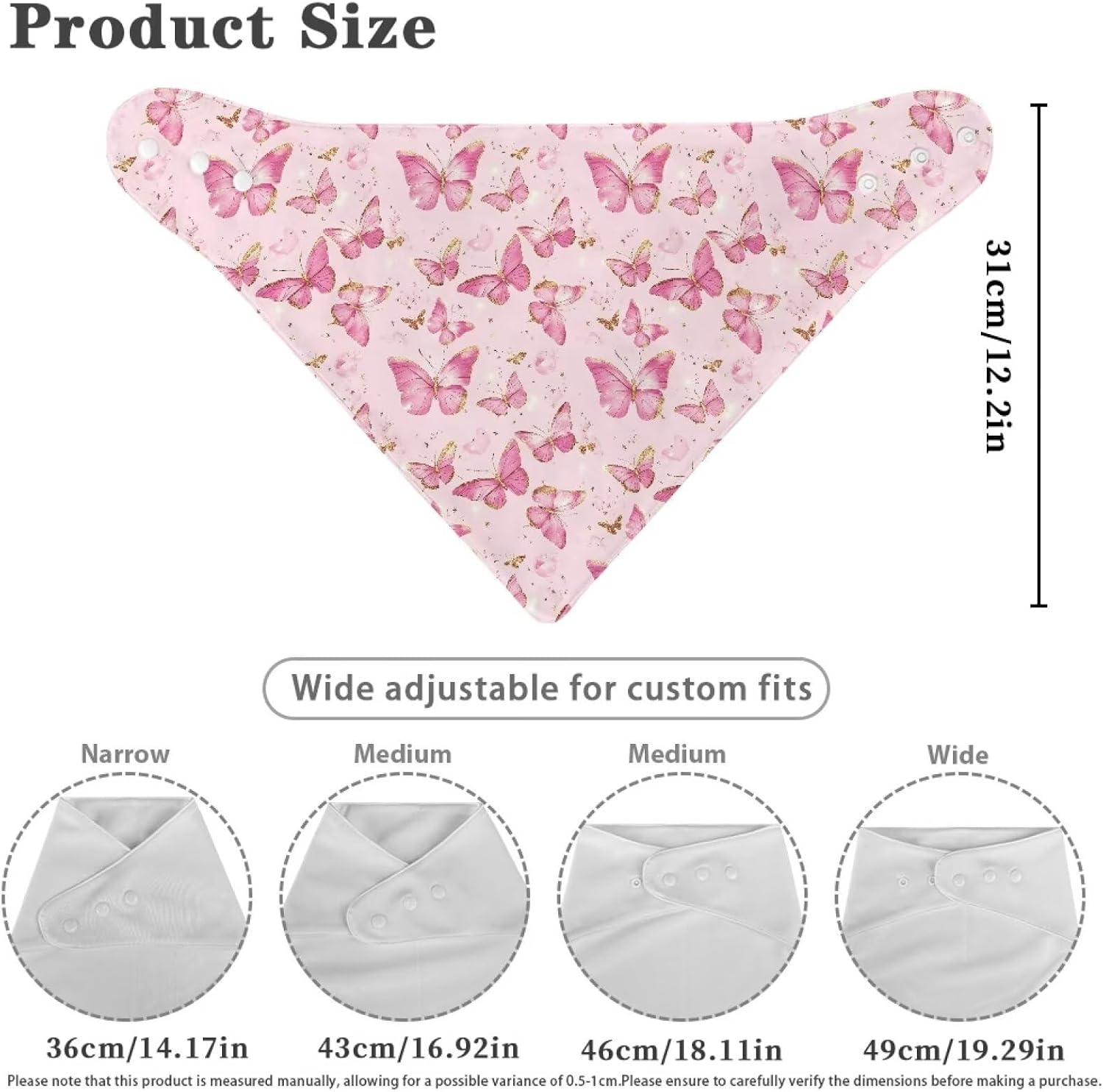 Soft Drooling Snap Bibs for Elderly Women Men Reusable Dining Clothing Protector