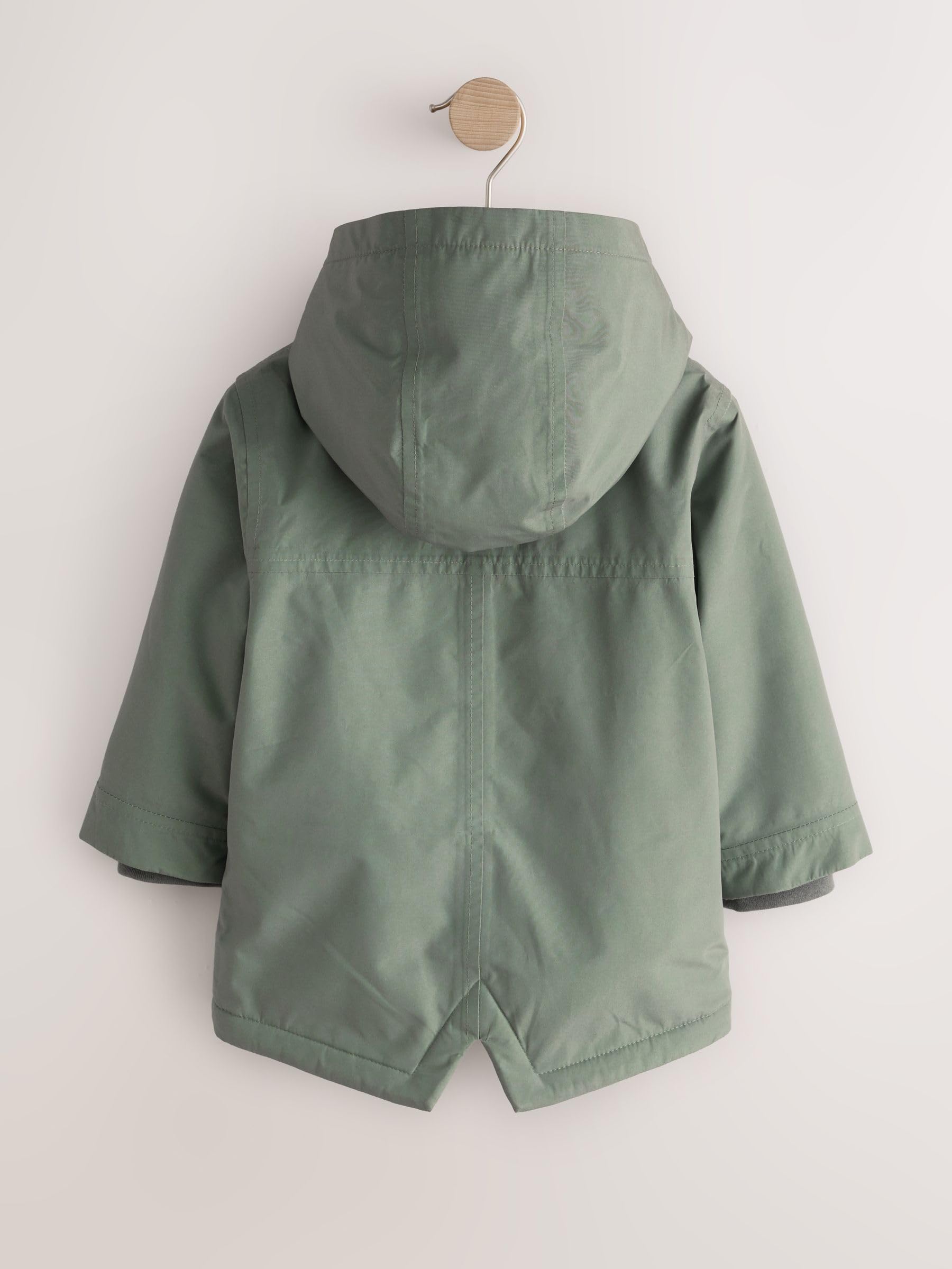 NEXT Jungen Wasserdichter Parka mit Borgfutter