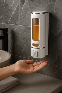 CITIPRO ABS Wall Mounted Soap Shampoo Conditioner Handwash Gel Liquid Soap Sanitizer Dispenser for Bathroom Basin Kitchen ... Price In India