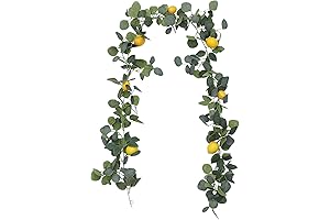 Artificial Lemon Garland: A Touch of Lemon-Scented Spring for Your Home