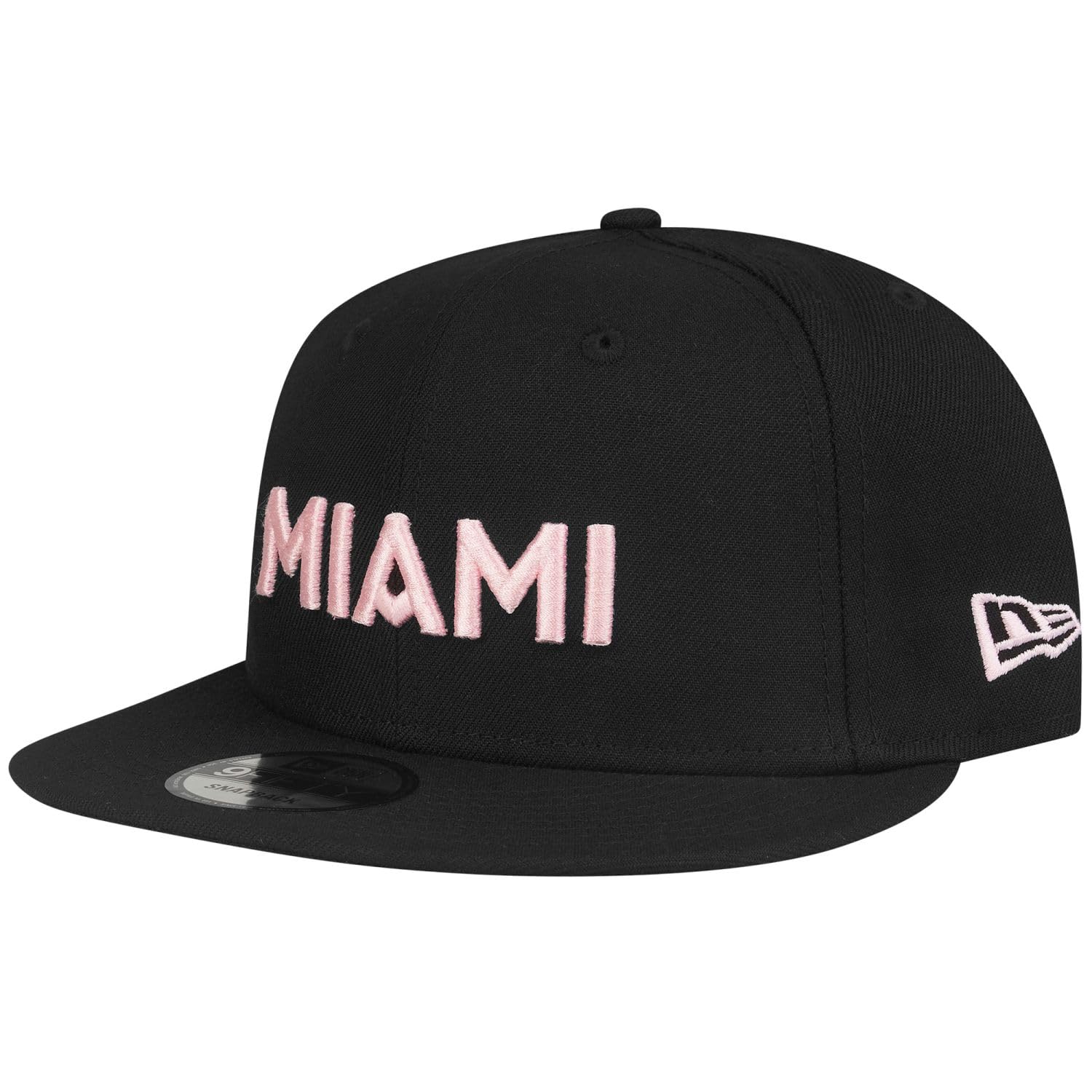 New Era 9Fifty Snapback Cap MLS Inter Miami, nero, Nero , Taglia unica