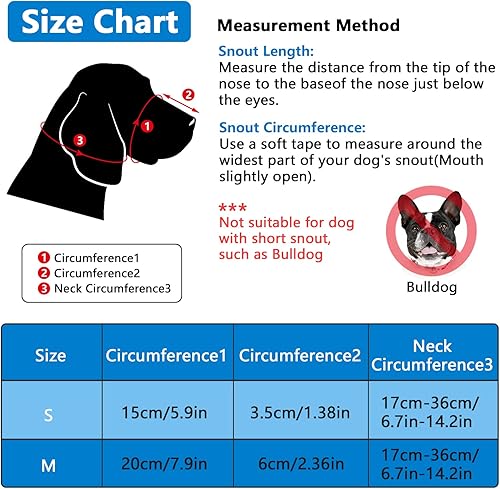 Miniatura 2 de HOWWFALY Bozal de silicona para perro, bozal suave para perros pequeños y medianos, caniche corgi, perro salchicha, forma de boca de cerdo,