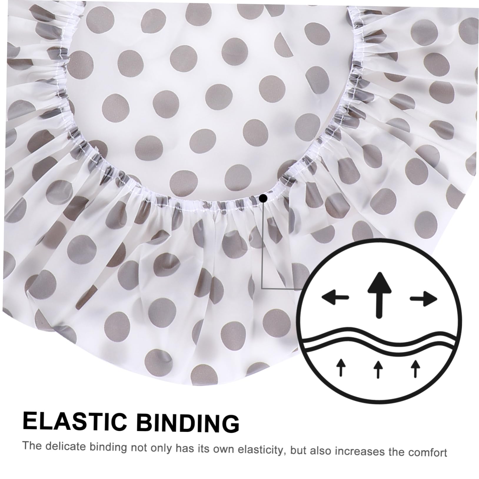 Beavorty 18piezas Gorro De Reutilizable Gorro De Baño Elástico Protección Para Cabello Sueño y Diseño Moderno