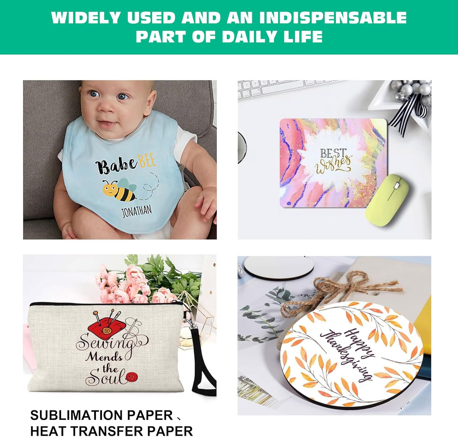 MECOLOUR Heat Press Machine for T Shirts, Portable Heat Press 9"X9" with Heat Press Mat, PTFE Teflon and 8 Pcs Tshirt Ruler Guide, Tshirt Press Machine for Sublimation, HTV, Heat Transfer 110V(Green)