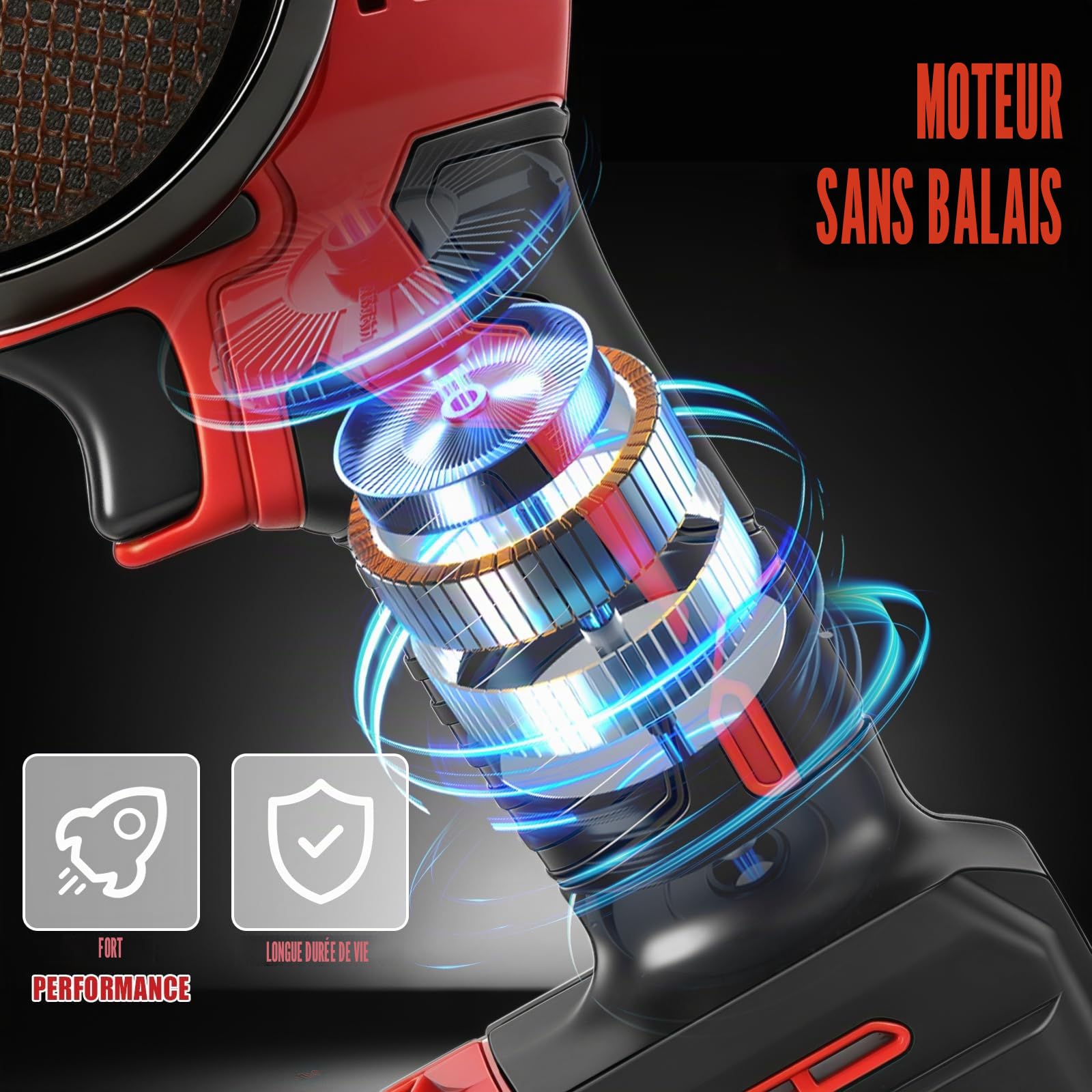 Meuleuse d'angle sans fil 3 pouces pour Milwaukee 18V (sans batterie)