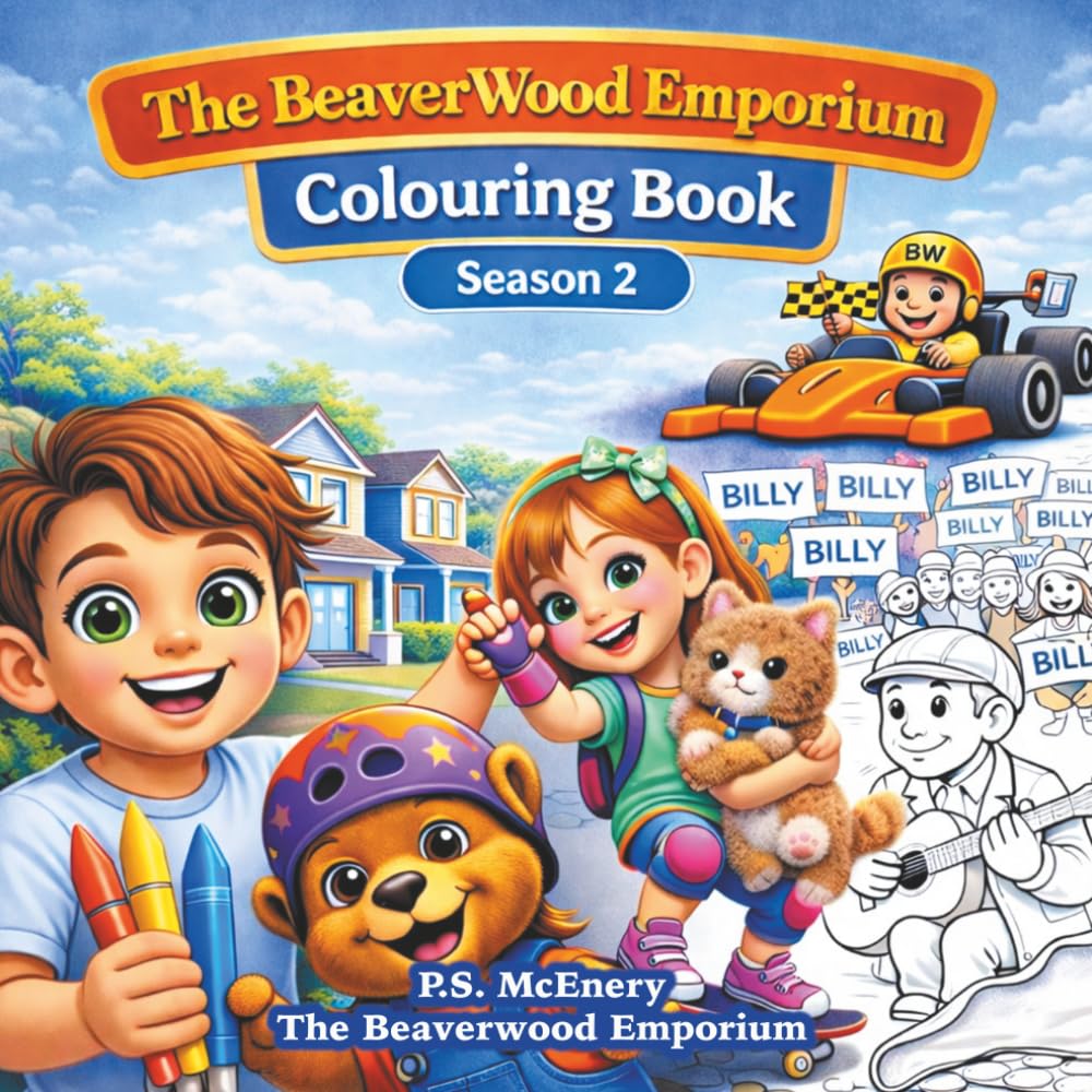 The Beaverwood Emporium Colouring Book 2: Step into the magical world of Beaverwood with this delightful colouring book: 7 (The Beaverwood Emporium - Series 2)