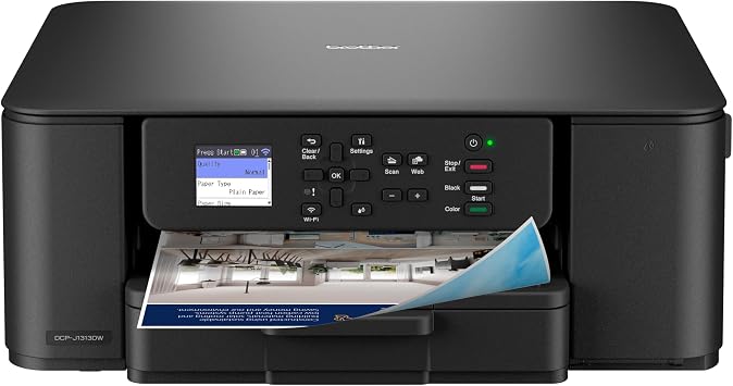 Brother DCP-J1313DW Wireless, A4 Inkjet Printer
