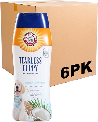 Miniatura 10 de Arm & Hammer Champú para cachorros sin lágrimas para mascotas  Champú suave y eficaz sin lágrimas para cachorros y todos los perros  Aroma de agua