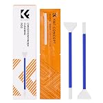K&F CONCEPT 24mm Full Frame Sensor Cleaning Swab*6 + 20ml Sensor Cleaner DSLR SLR Digital Camera Sensor Cleaning Swab for Reflex and Mirrorless Digital Camera CCD and CMOS Sensors
