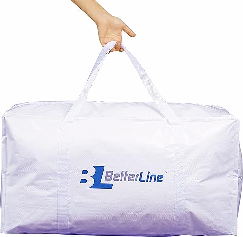Bolsa de almacenamiento y mudanza resistente, 29 x 13 x 15 pulgadas con asas reforzadas, soporta hasta 65 libras, resistente al desgarro y al agua,
