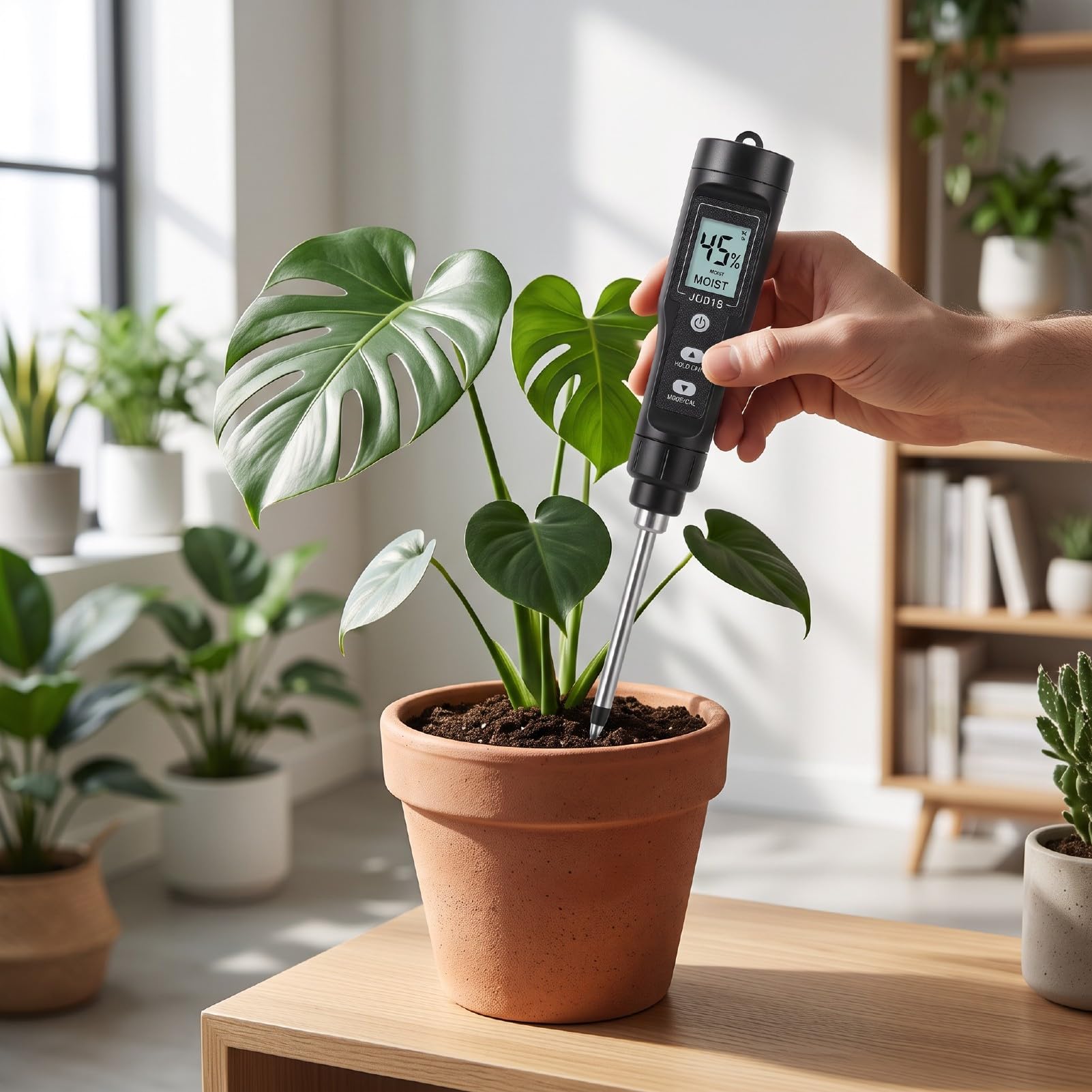 Fabater Tester NPK per Terreno 7 in 1, Display LED