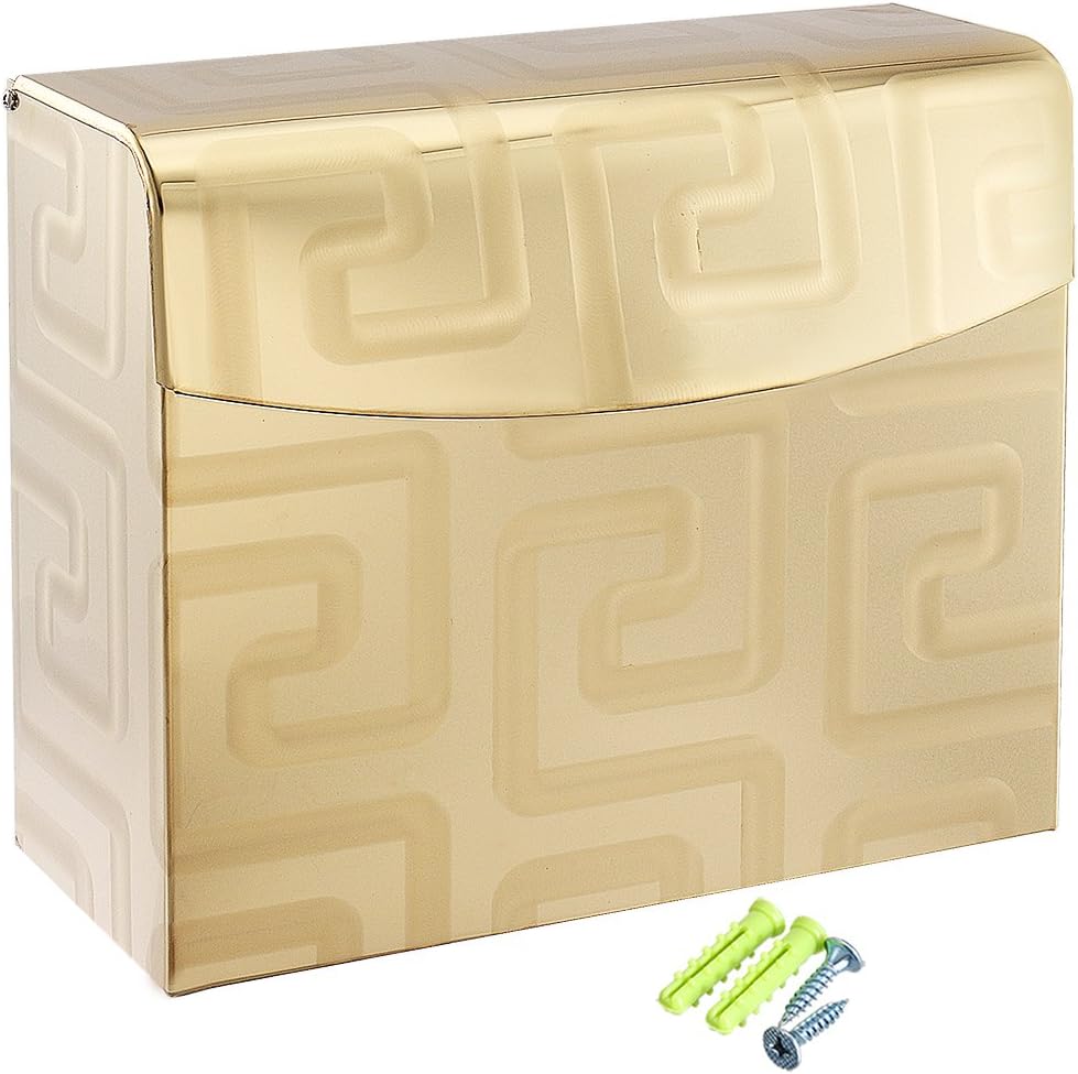 238mmx93mmx200mm Stainless Steel Polished Finish Bathroom Accessories Toilet Paper Holder w Cover (4c231531c40fd04dd02890a16525e1f6)