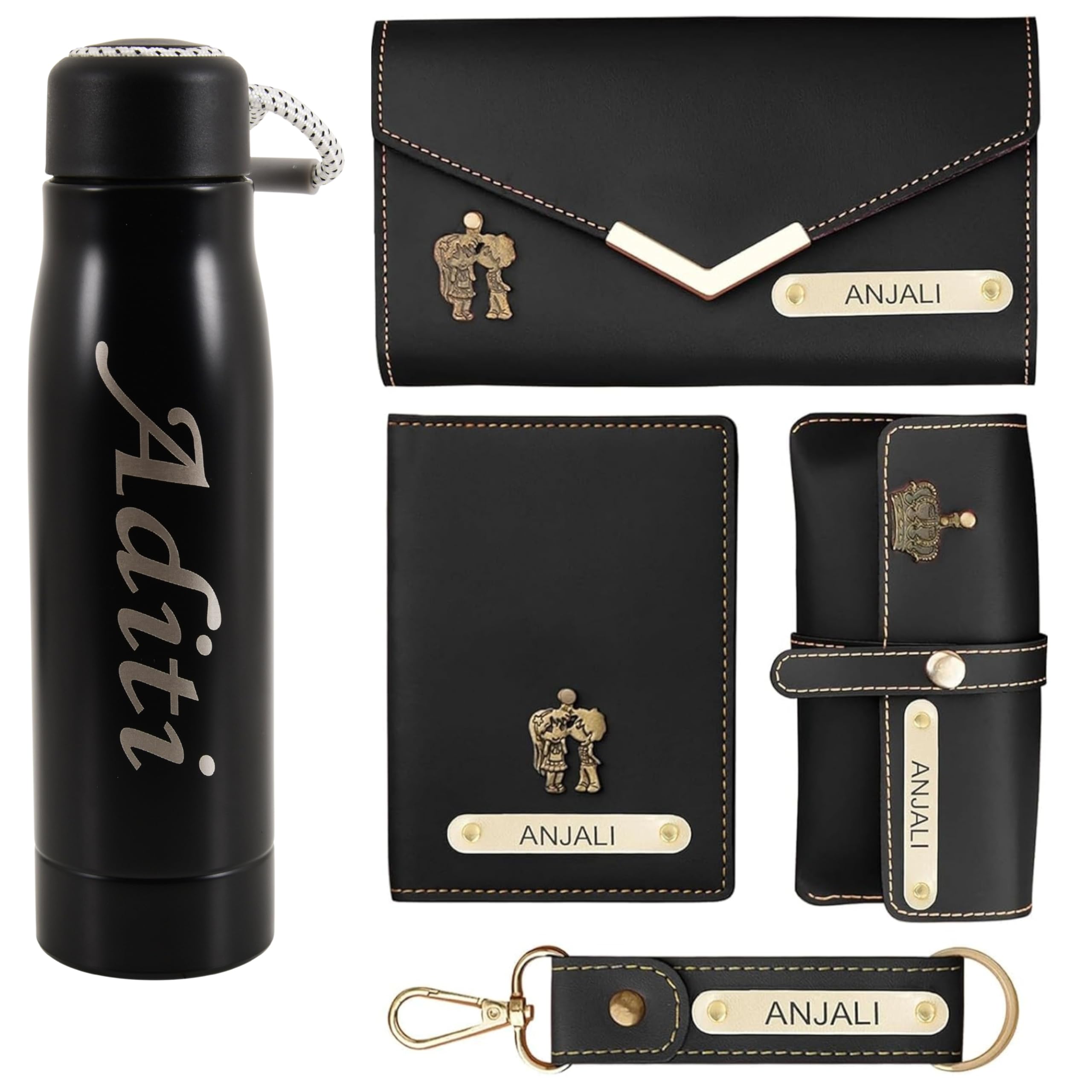 Buy RIWYAN Customized Women's Combo Gift Set – Wallet, Sunglasses