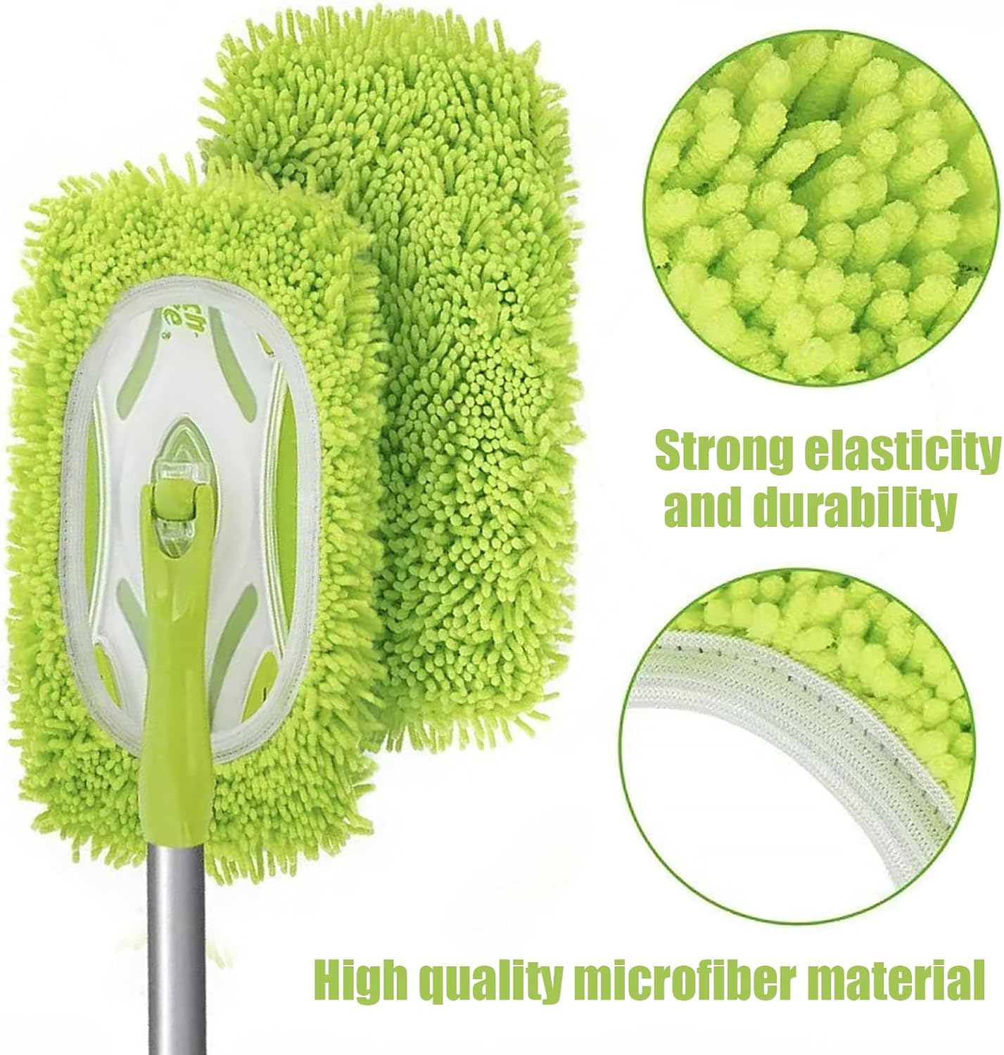 6 Pack Reusable Mop Pads Refill Compatible with Swiffer Sweeper Mop image 4