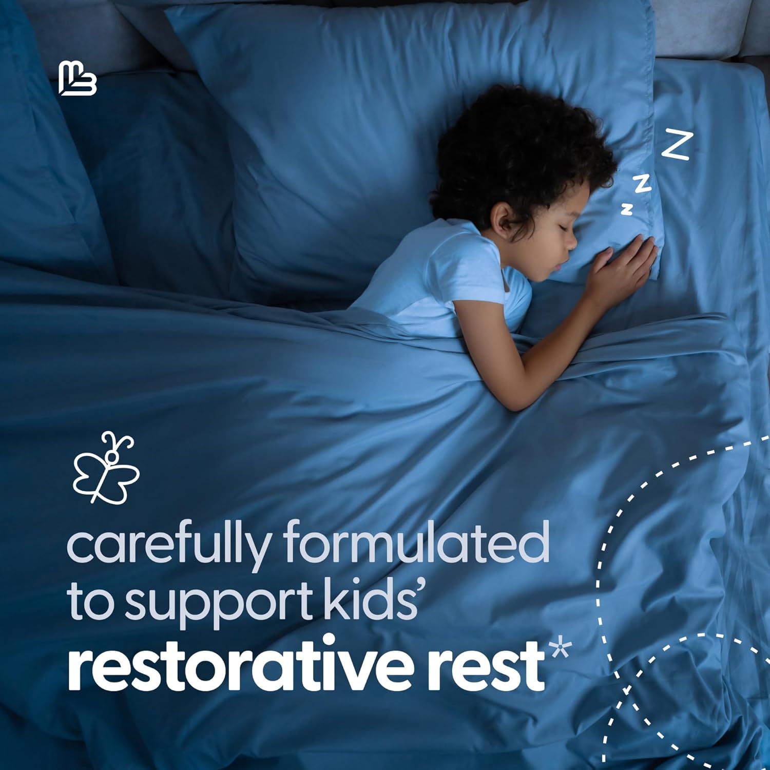 M3 Magnesium Lotion for Kids & Babies with Sensitive Skin | Unscented Formula Soothes Tired Legs, Supports Restful Night’s Sleep, Moisturizes & Hydrates Skin, 8 fl oz (237 mL) - Image 2