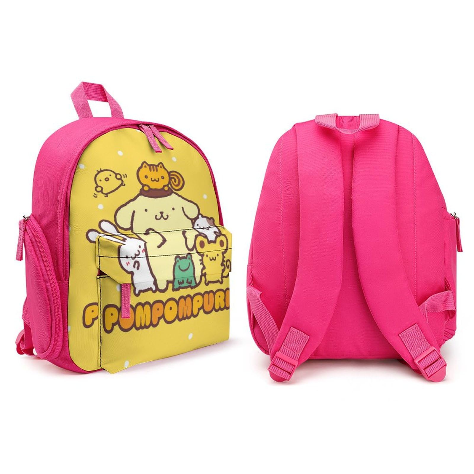 Amazon.co.jp: リュック ポムポムプリン イエロー ショルダーバッグ