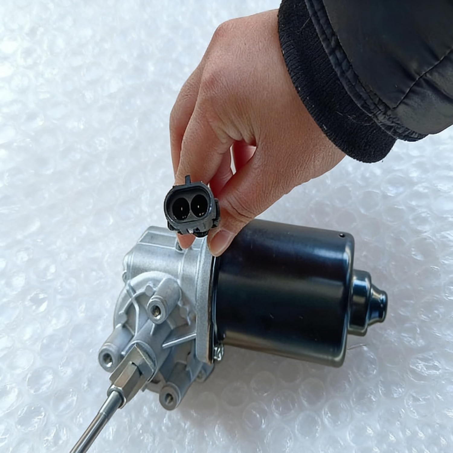 AXE13658 Brush Wiper Motor Auger Motor Assembly for John Deere Engine 6068 6090 6135 6136 Combine S780 S770 S760 X9 1100 X9 1000 S790