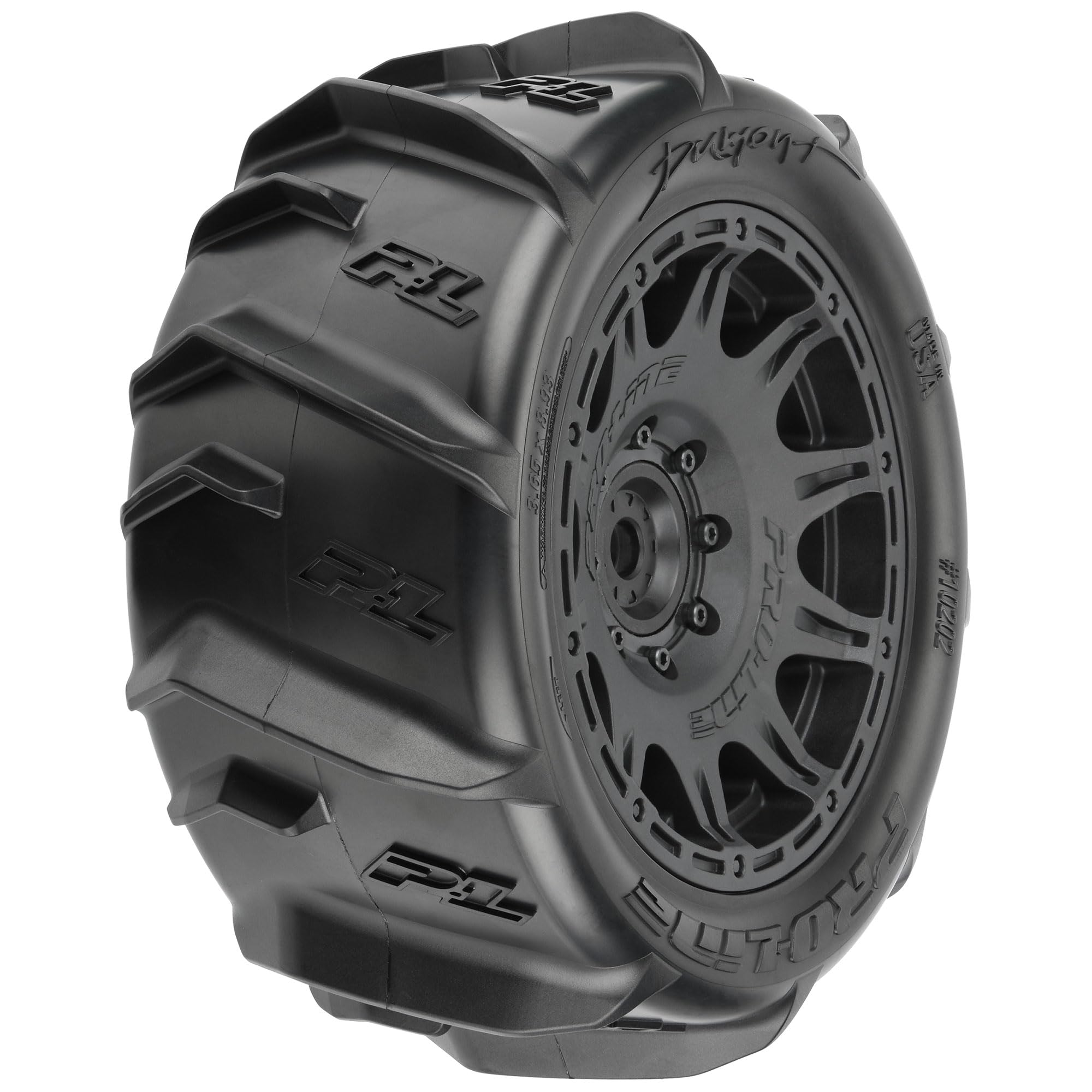 Pro-line Racing Dumont SND/SNW 5.7 TRS MTD Rmvble Hx Blk Raid 2 PRO1020211 RC Tire