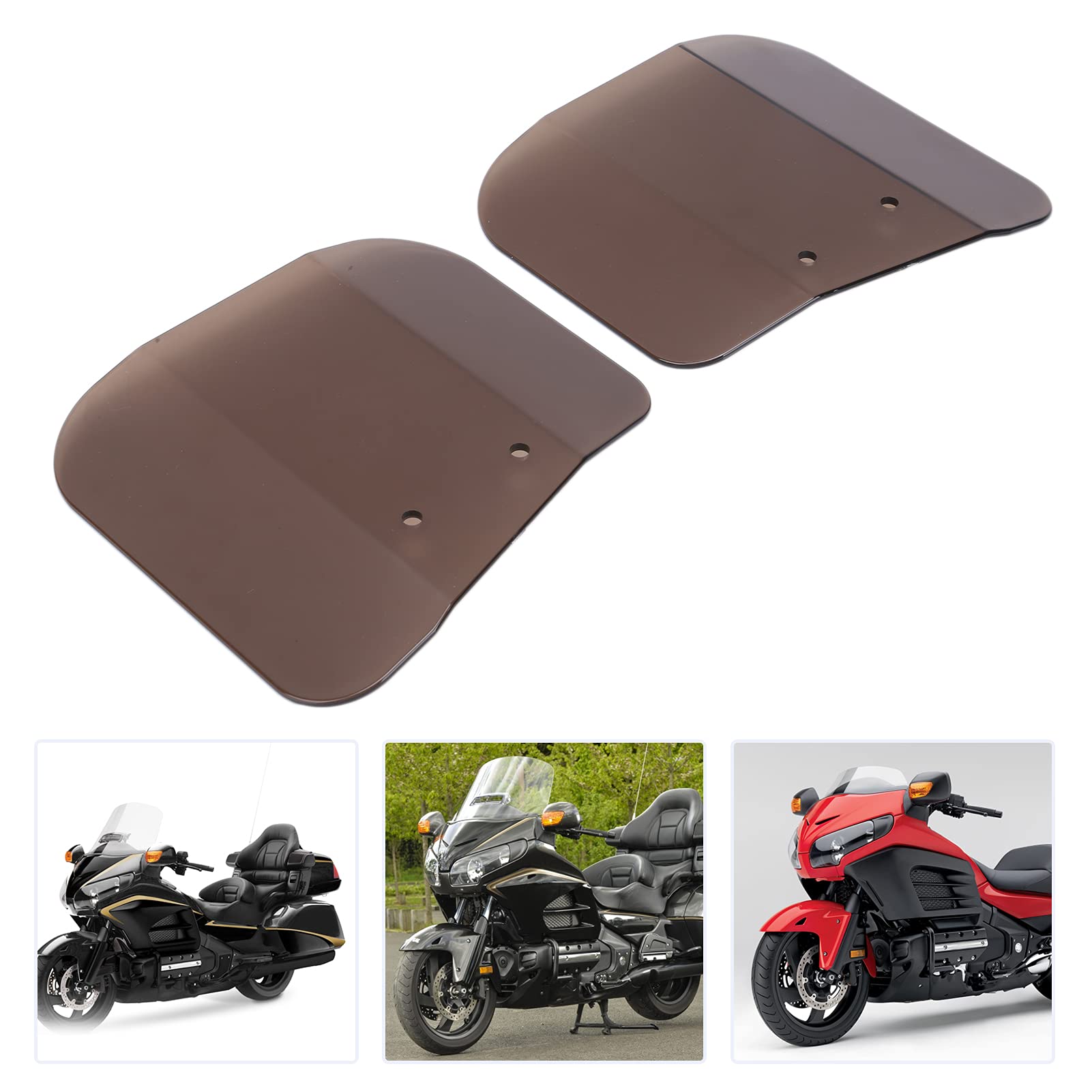 2PCS Motorcycle Hand Guard Plastic Replacement forGold GL1800 2001-2016