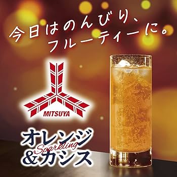 Amazon.co.jp: アサヒ飲料 三ツ矢 オレンジ&カシスSparkling