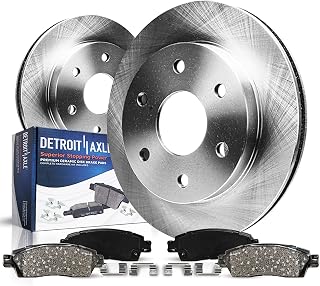Detroit Axle Rear Brake Kit for 2004-2011 Ford F-150 & 2006-2008 Lincoln Mark LT - 13.69" Rotors + Ceramic Pads w/Hardware