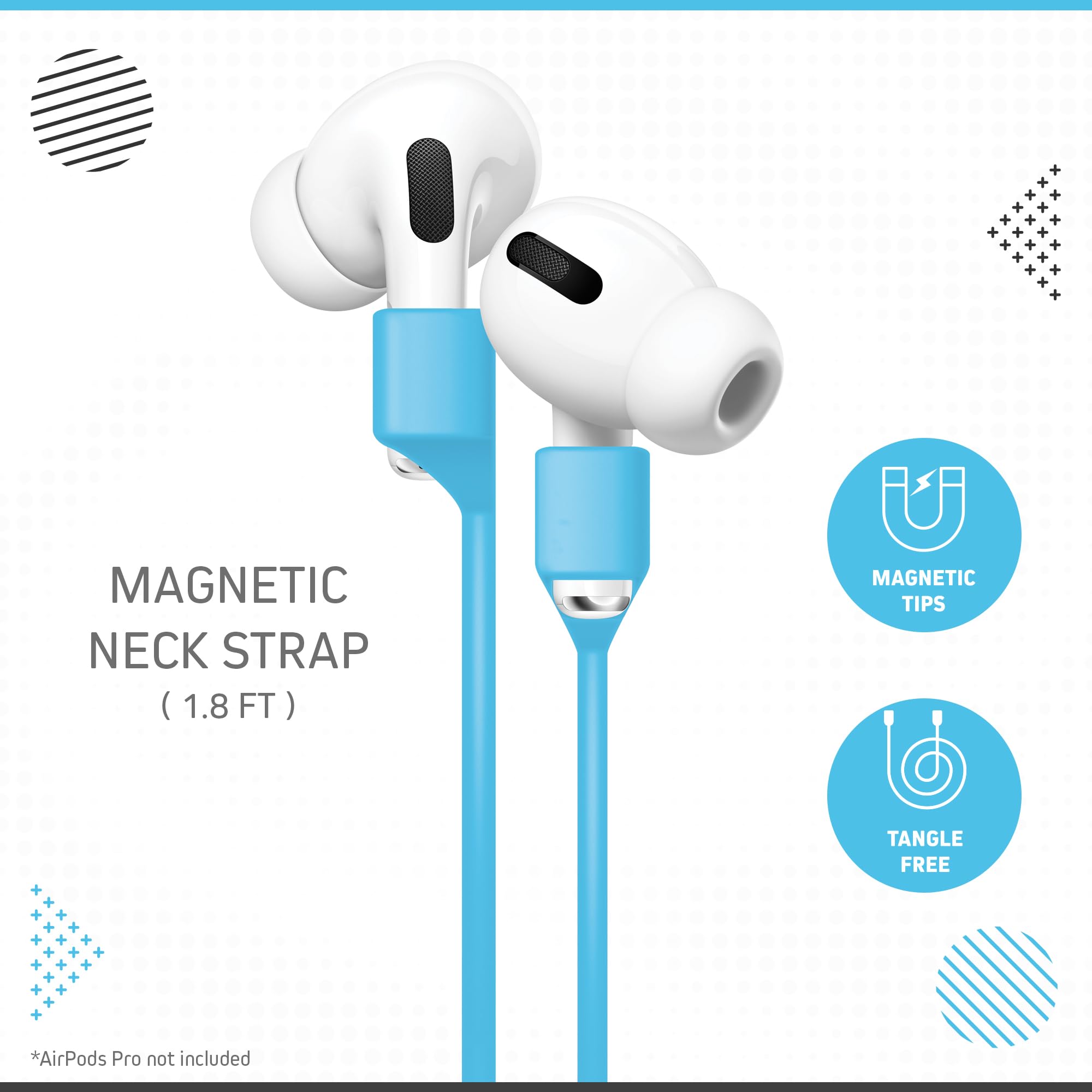 Amazon.com: ChargeWorx 4-Piece AirPods Accessory Kit, Silicone