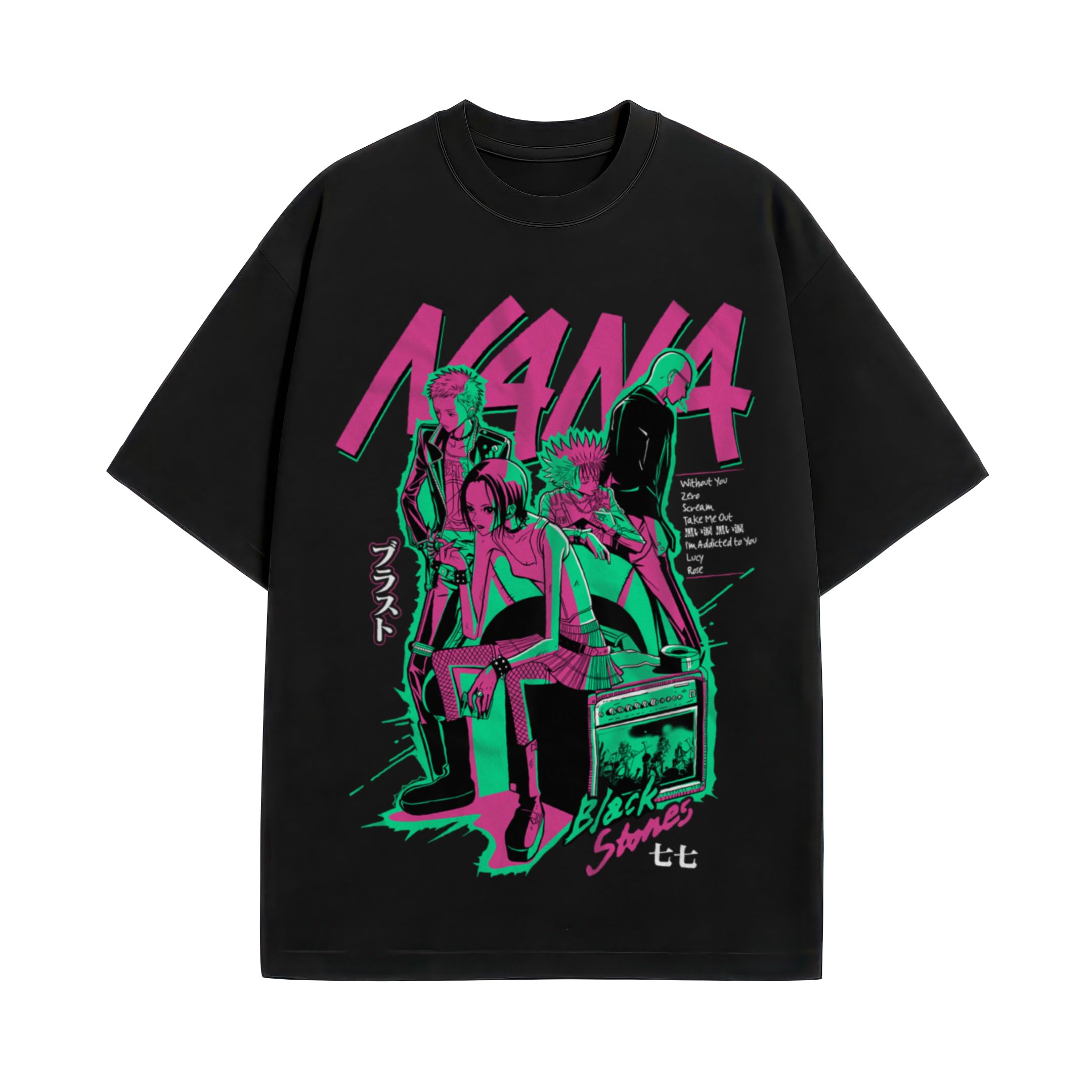 Buy Hannya store Nana I Oversized T-Shirt for Men & Women, 220 GSM