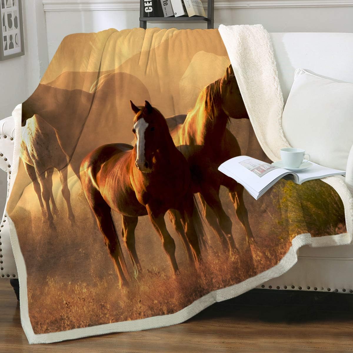 plush horse blanket