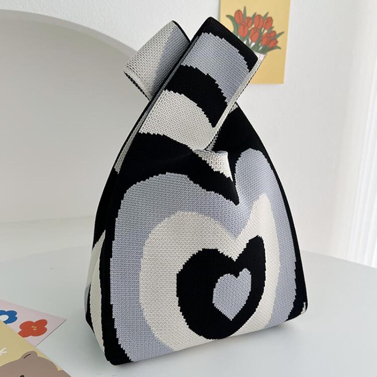 Lichts®women's knit bag bag bags woven handbags for fashion spring vacation | 1 female shoulder | Clothes, shoes and accessories Lichts®women's knit bag bag bags woven handbags for fashion spring vacation | 1 female shoulder | Clothes, shoes and accessories