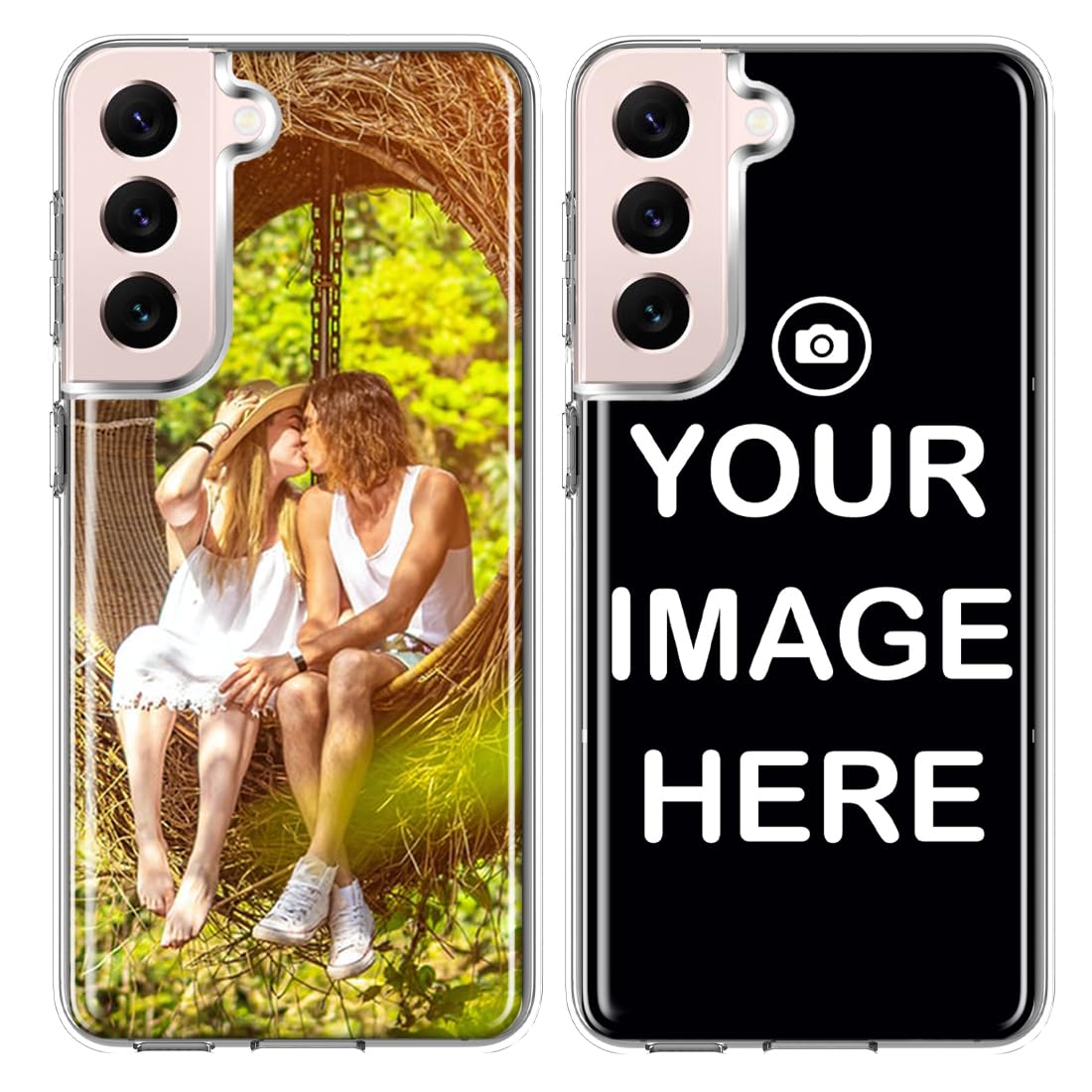 Amazon.com: MUNDAZE Personalized Photo Phone case for Samsung