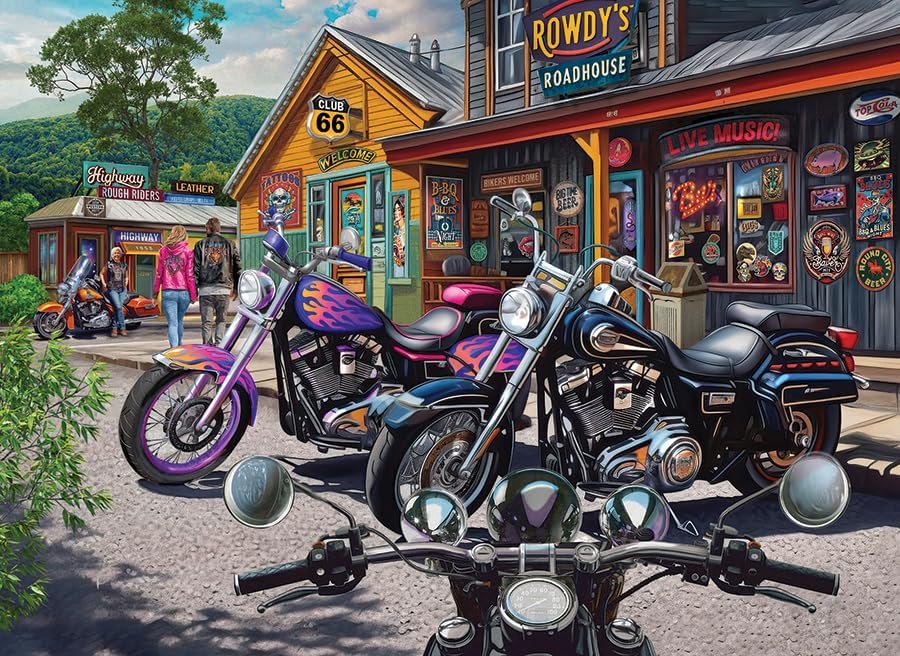 Cobble Hill 1000 Piece Puzzle - His & Hers- Sample Poster Included