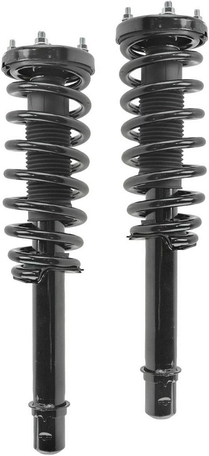 DTA 50177-2 Front Complete Strut Assemblies With Springs and Mounts Compatible with Acura TL 2004-2008 Front Left Right