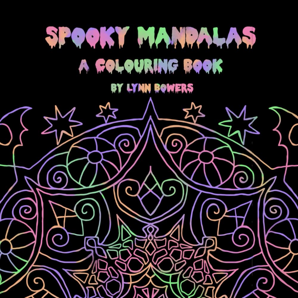 Spooky Mandalas: Halloween Designs to Colour and Unwind
