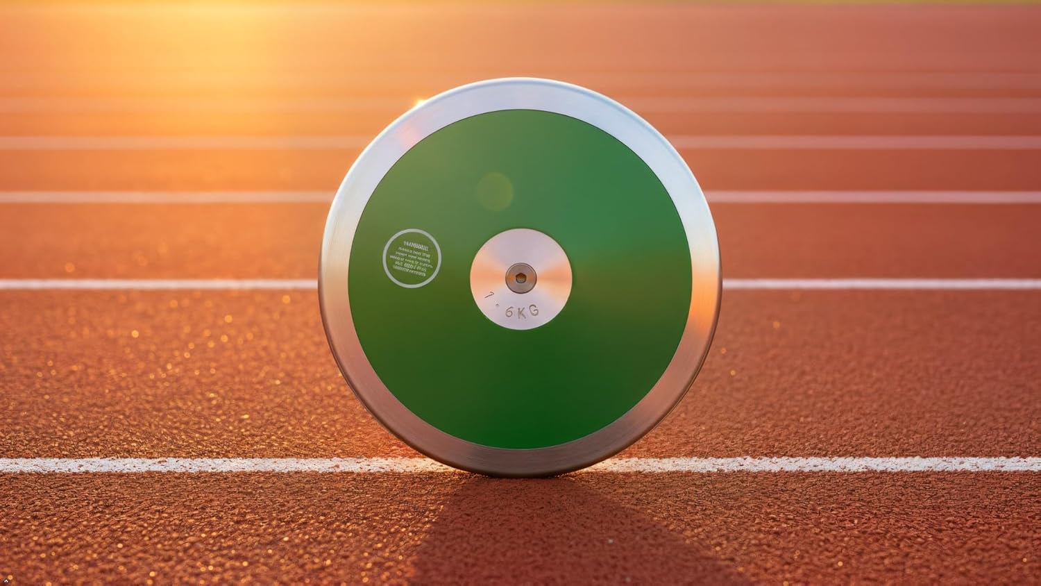 RT Naboo Green Discus. 1.6 k Discus. By empowering Boys to Throw Farther and Build Confidence, This 1.6 kg Discus Helps Young throwers Attain Their Goals and Realize Their Full Potential