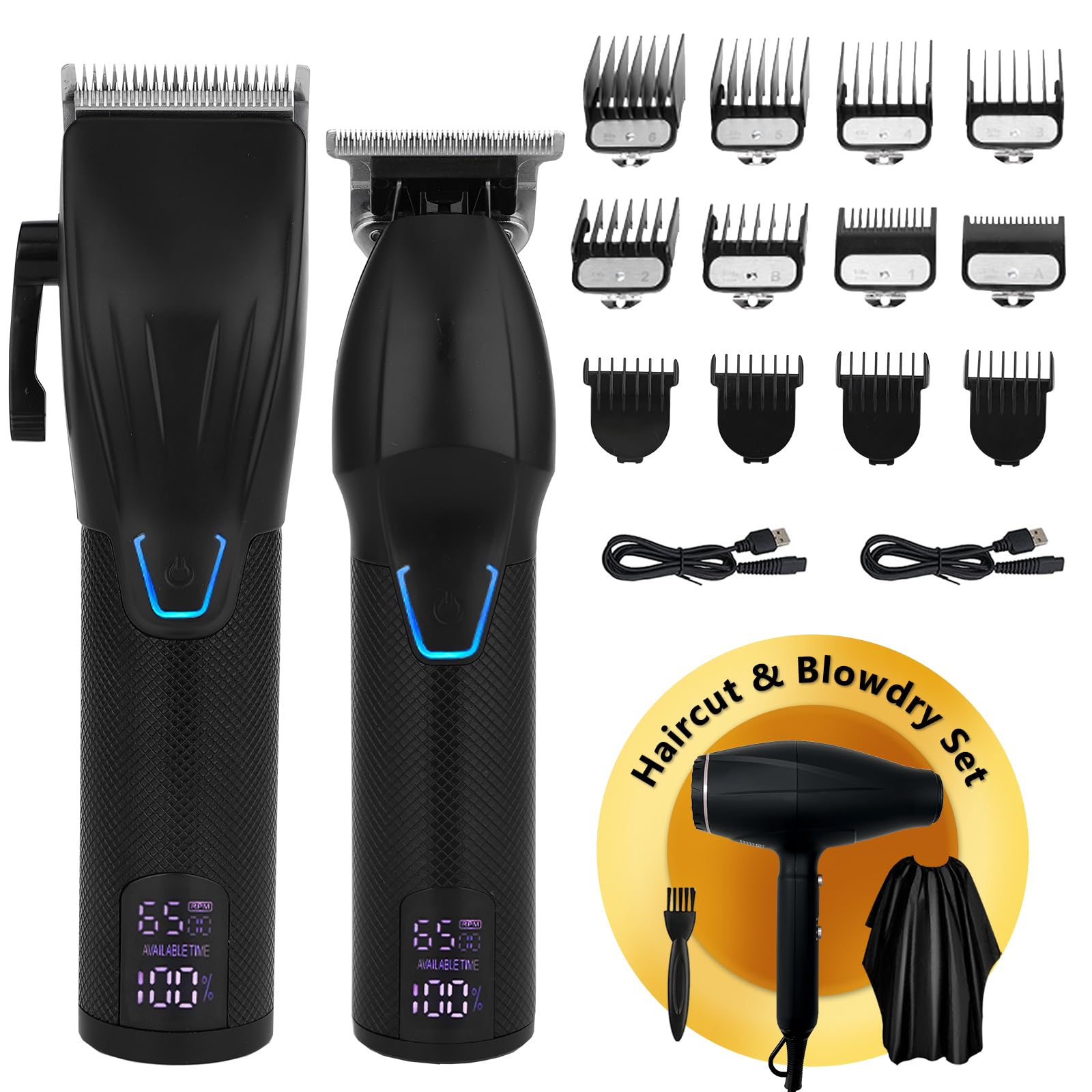 Amazon.com: AMULISS Professional Hair Clippers and Zero Gapped