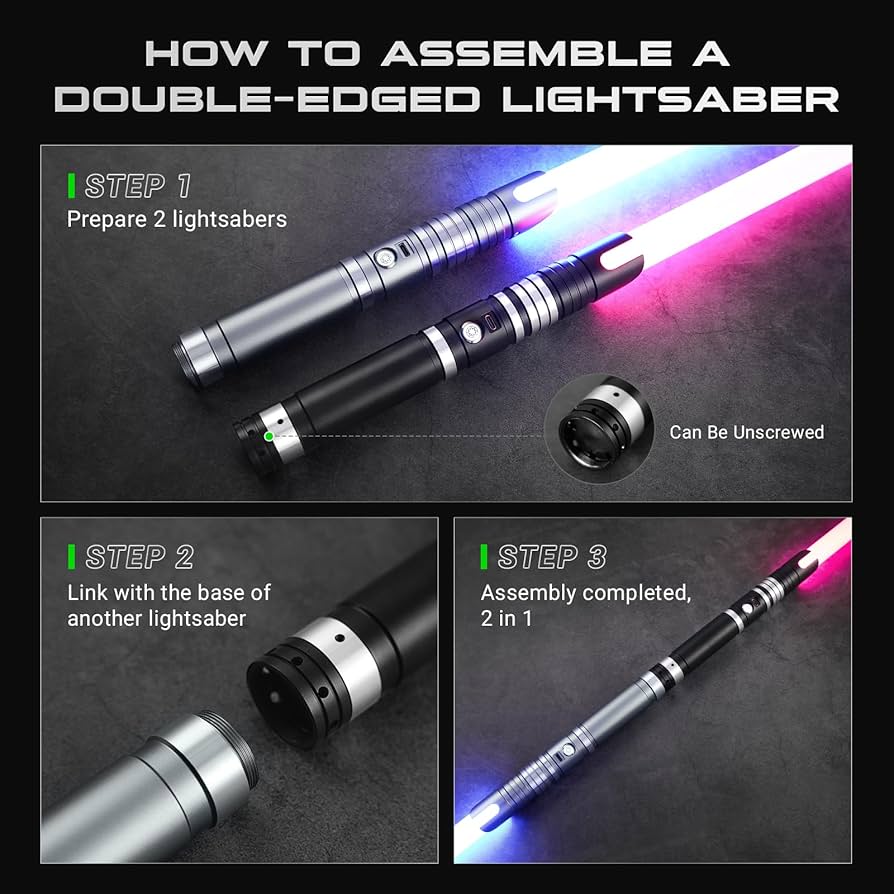 DAMIENSABER 青と赤のライトセーバー DamienSaber® Lightsabers - Buy Heavy Dueling Sabers with