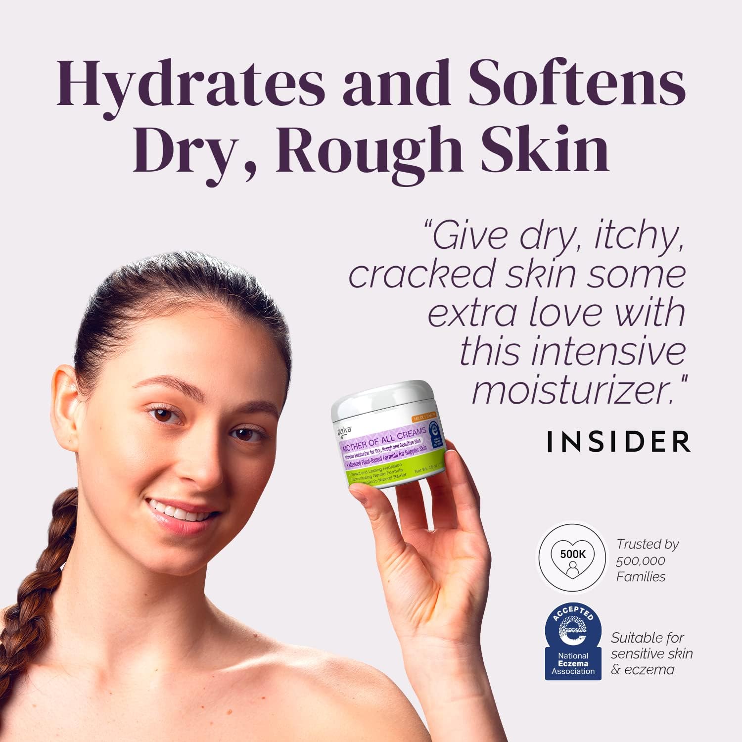 Buy National Eczema Association Accepted Cream, Colloidal Oatmeal Lotion for Dry, Itchy Skin