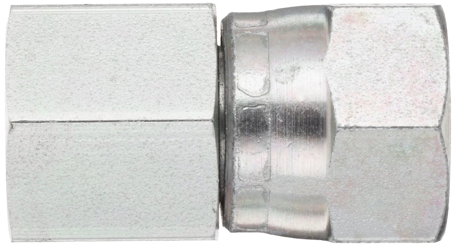 Eaton Aeroquip 2242-8-8S Female 37 Degree JIC Swivel to Female Pipe, JIC 37 Degree & NPT End Types, Carbon Steel, 1/2 JIC(f) x 1/2 NPT(f) End Size, 1/2