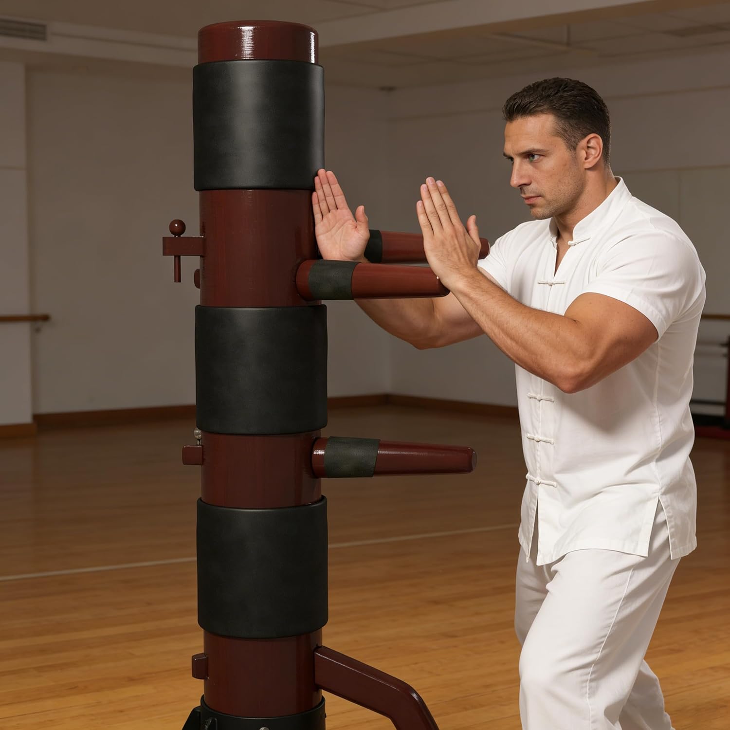 MR Wing Chun Dummy Spring Replace Arms, Advanced Mook Yan Jong Arms, Professional Arms of IP Man Training Wooden Dummy, Martial Arts Traditional Kung Fu Training Dummy Hands