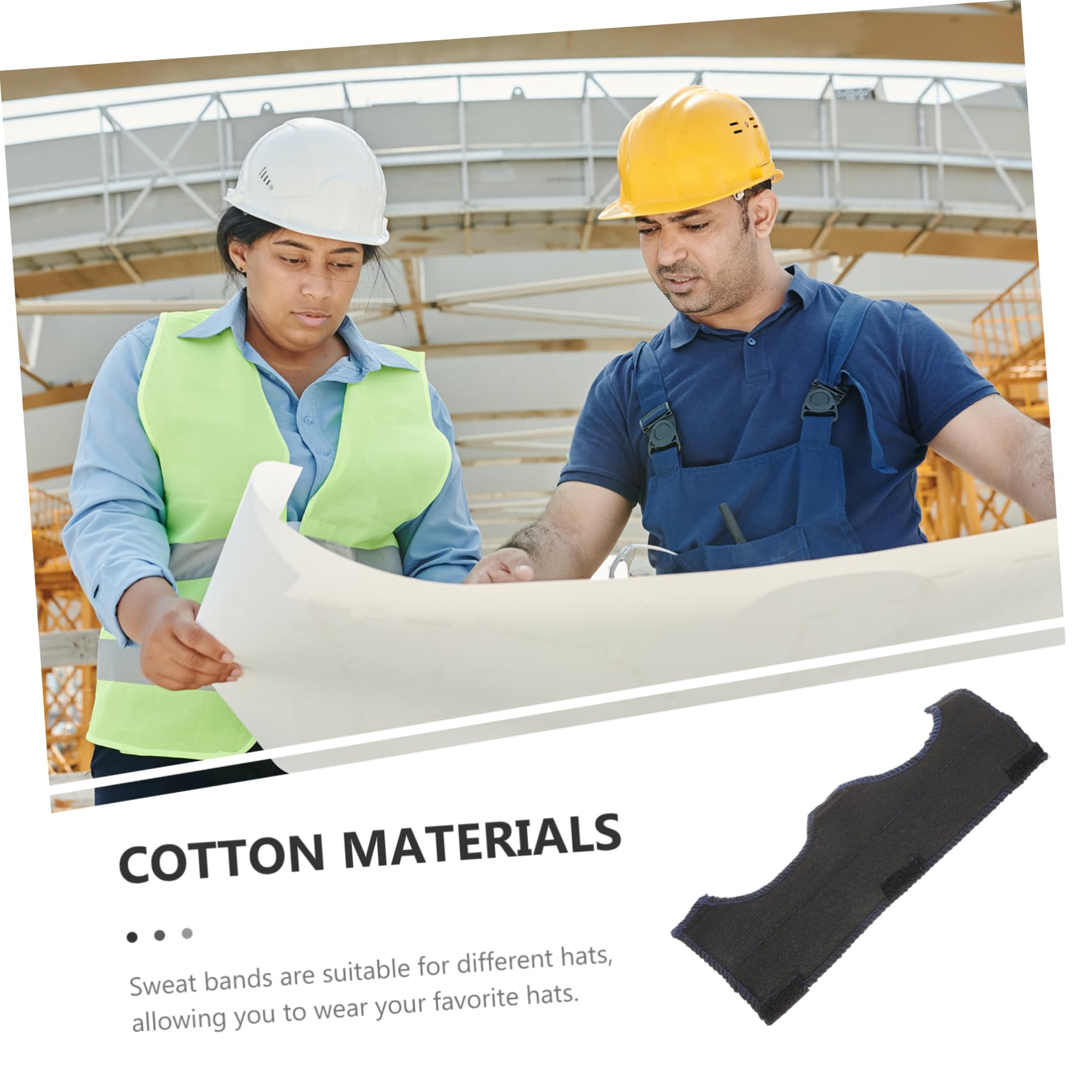 FUNOMOCYA Sweat Wicking Hat Guard Breathable Helmet Pad Ergonomic Helmet Pads for Safety Sports