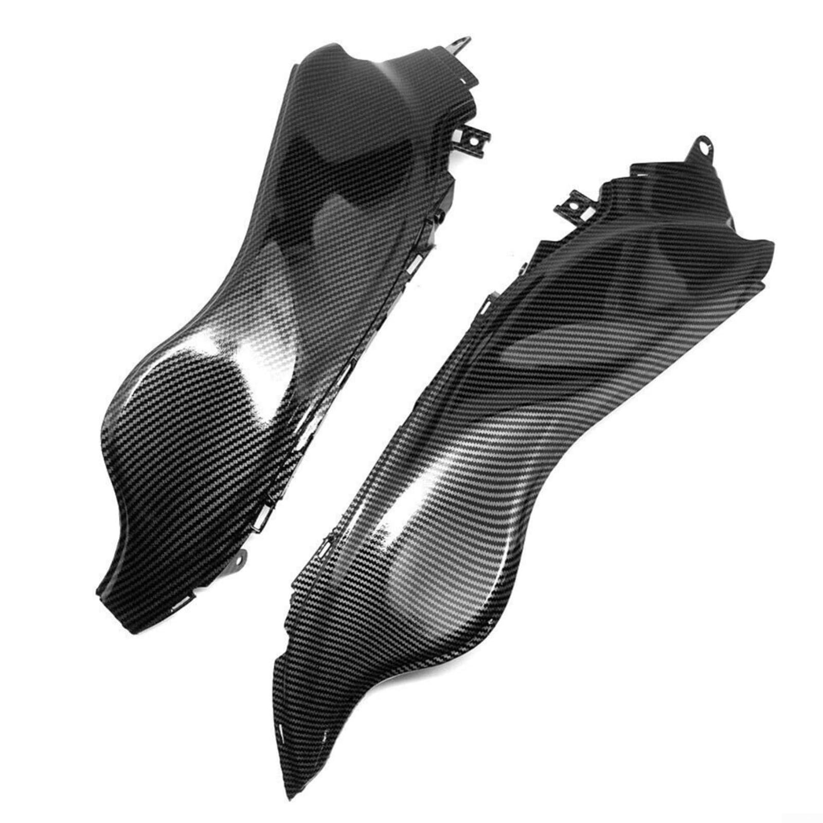 snowchecking1 Pair Gas Tank Side Cover Fairing, For Suzuki For Hayabusa GSX1300R Gas Tank Side Cover Fairing Carbon Fiber Pattern