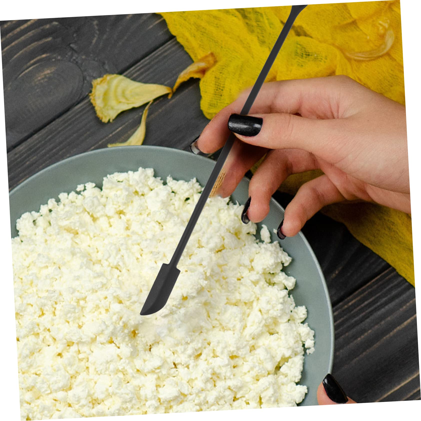 DECHOUS 24piezas Espátula De Para Maquillaje y Cocina De Herramienta Flexible Para Jars y Cosméticos Para y Aplicar y Loción