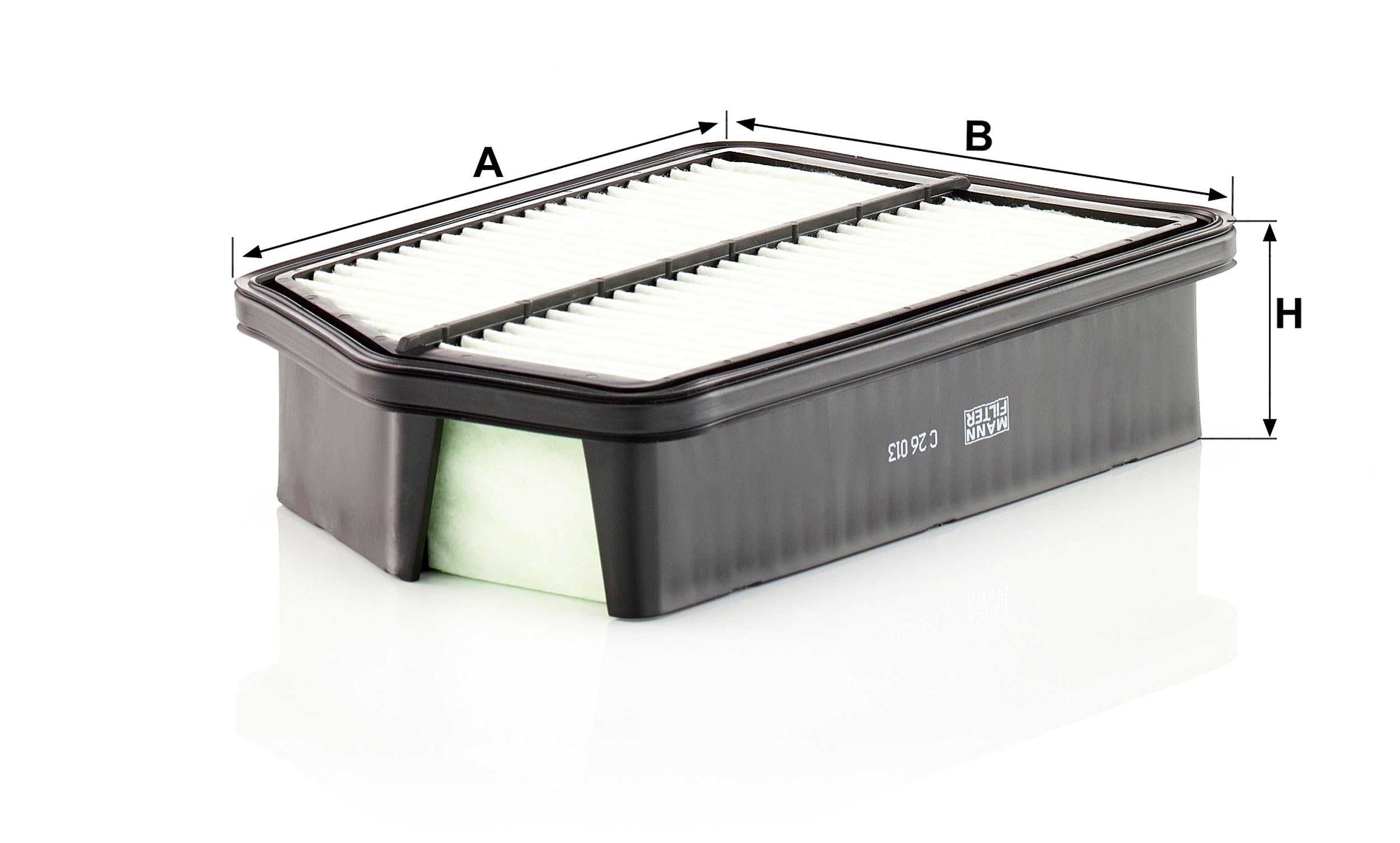 MANN-FILTER C 22 009 Filtro De Aire - Para Automóviles + Vehículos