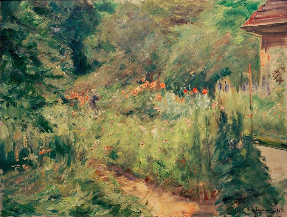 Lienzo La cocina jardín en Wannsee decorativo para crear un ambiente relajante en el salón