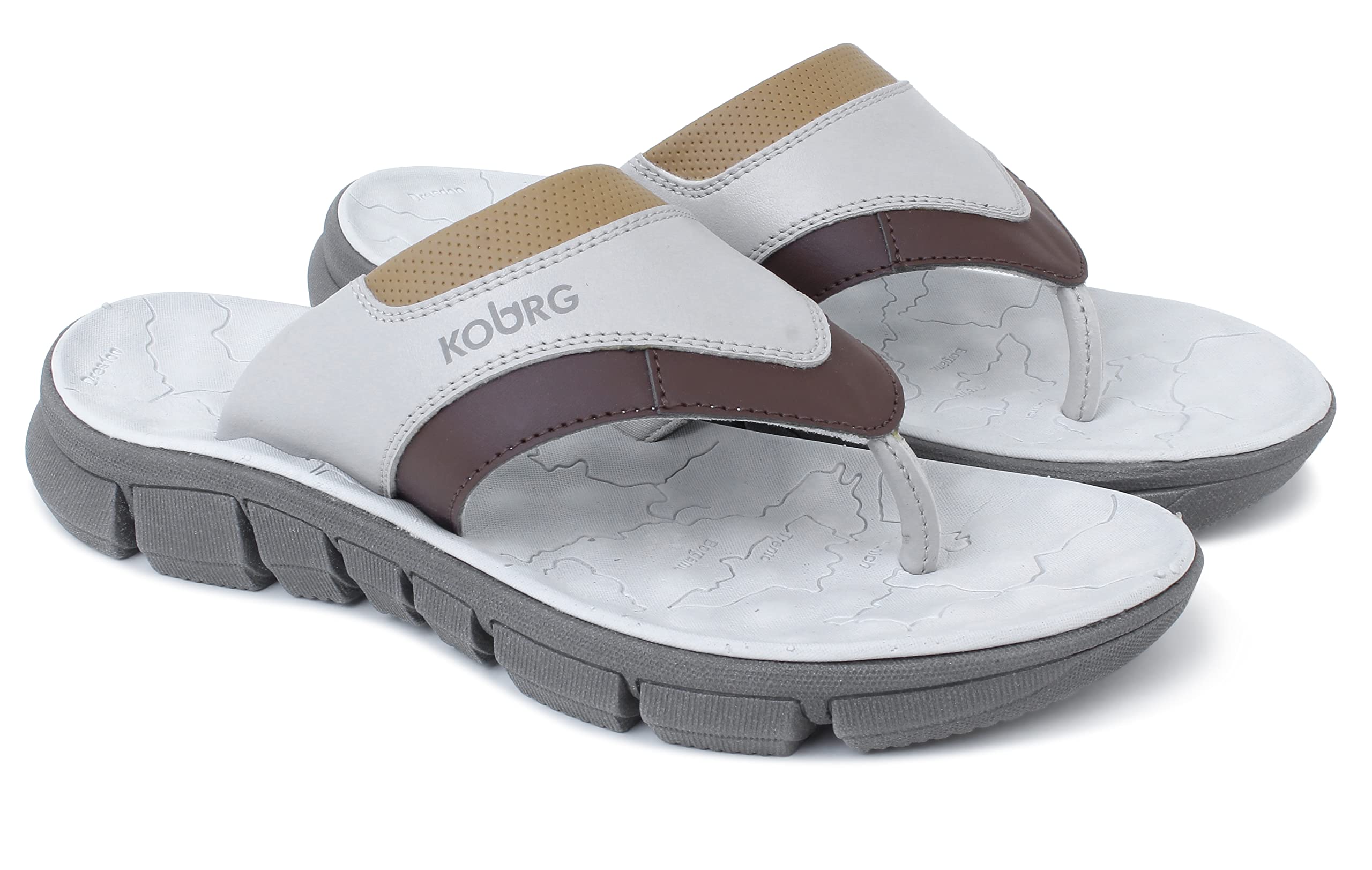 KOBURG Fertum Mens Flip Flops - Stylish Summer Sandals (B0B2LFHWSW) Amazon Price History, Amazon Price Tracker