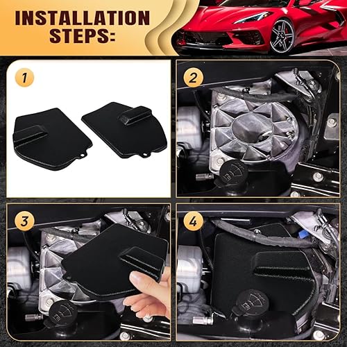 Miniatura 5 de Cubiertas de torre de puntal delantero, cubierta frontal de torre con absorción de impactos con Mag Ride, reemplazo del puntal delantero para